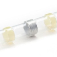 PEM-SHSB4 - Soldered and thermally insulated 1.5 - 2.5 mm2 / 42 mm YELLOW CONNECTING END (10 pcs.)