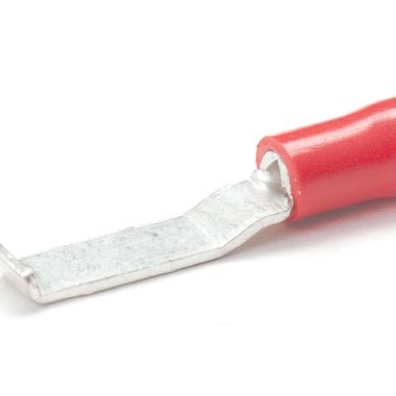 PEM-RHBL4.6 - Insulated hook terminal 0.5 - 1.5 mm2 / 4.6 mm RED (100 pcs.)