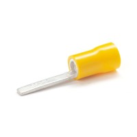 PEM-YB18 - FLEXIBLE INSULATED SQUARE TERMINAL 4.0 - 6.0 mm2 / 18 x 2.8 mm YELLOW (100 pcs.)