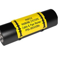 PPQ+38060DN4 - Маркувальна бірка типу PPQ для кабелю під хомути розміром 60х38 мм жовтого кольору (330 шт/бухта)