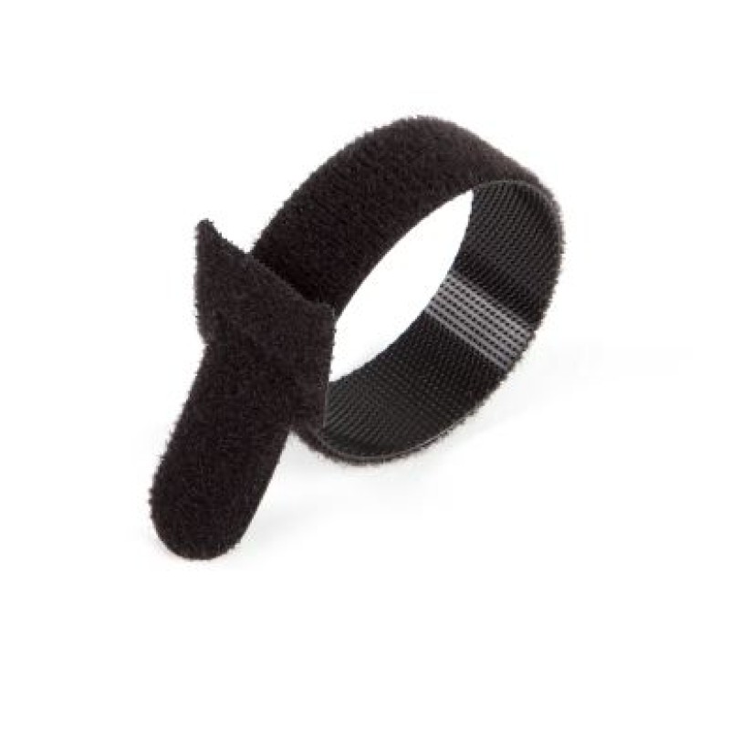 PKB-150130TX-0 - Хомут - липучка розміром 150 х 13 мм чорного кольору (50 шт/пак)