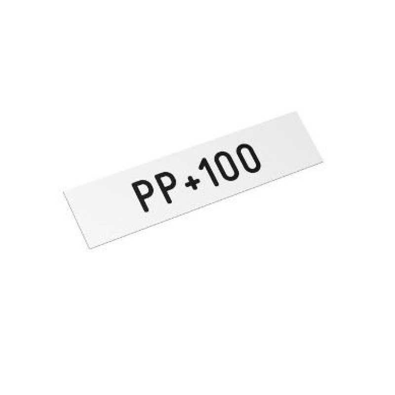 PP+10000SN9 - 10.2 mm HEIGHT PROFILE WHITE FOR ENTRELEC CONNECTIONS (17 m.)