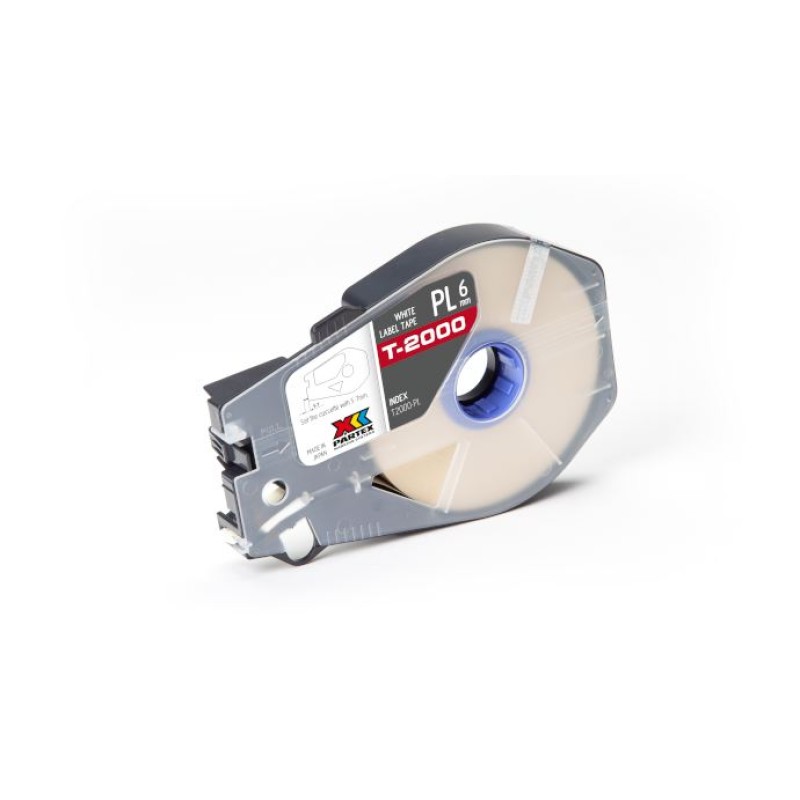 T2000-PL060CN4 - 6 mm YELLOW self-adhesive tape for T-2000/T-1000/T-800/MK-8 (30 m.)