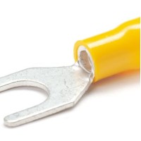 PEM-YS64 - INSULATED WIRE ENDS 4.0 - 6.0 mm2 / 6 mm YELLOW (100 pcs.)