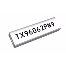 TX-61051PN9 - Маркування для клемм 6,1х5,1 мм білого кольору (100 шт/пак)