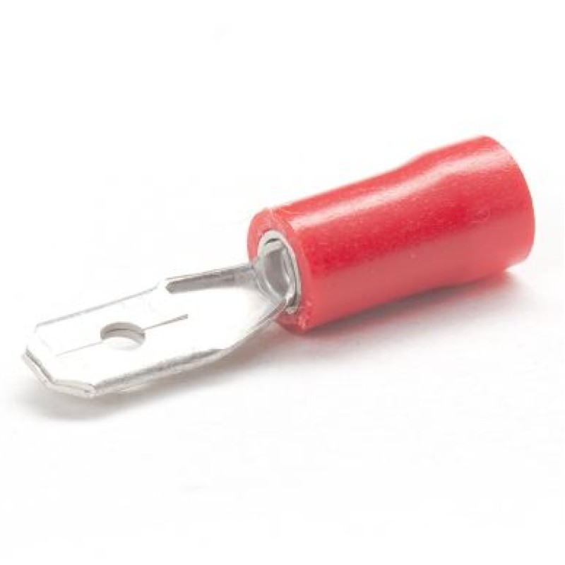 PEM-RM50/VR - Insulated pin 0.5 - 1.5 mm2 / 4.8 x 0.8 mm RED (100 pcs.)