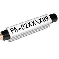 PA+02027PN9 - Маркувальна бірка типу РА+02 (0,2 - 1,5 мм2), білого кольору, L=27 мм (1001 шт/пак)