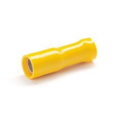 PEM-YFB50/VR - FEMALE INSULATED BALL ENDS 4.0 - 6.0 mm2 / 5 mm YELLOW (100 pcs.)