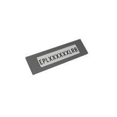 EPL022022LR8 - PROSLEEVE EPL label 21.7 x 21.7 mm SILVER (930 pcs.)
