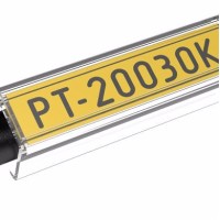 PT-10021A - Маркувальна прозора бірка типу РТ (L=21 мм) під профіль-вкладиш для проводів від 1,5мм2 до 4,0 мм2 (200 шт/пак)