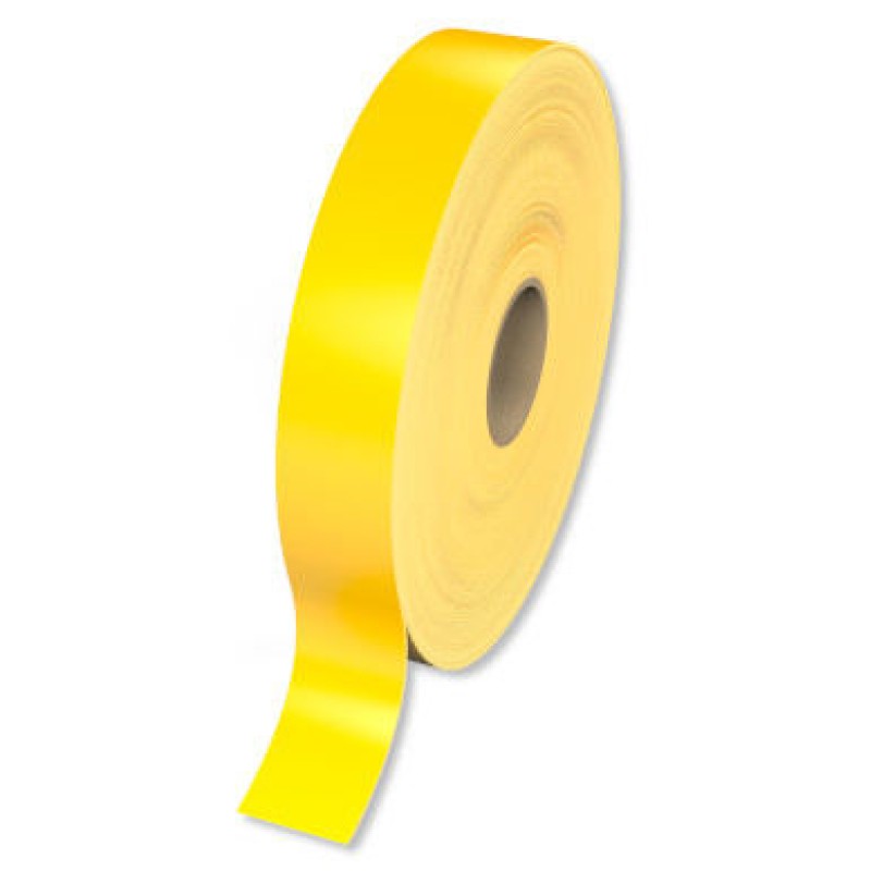 PLTC025000B4VP - PLTC VINYL LABEL WITH PERMANENT ADHESIVE 25 mm CONTINUOUS YELLOW (60 m)