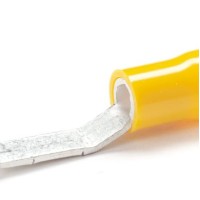 PEM-YHBL3.0 - Insulated hook terminal 4.0 - 6.0 mm2 / 3 mm YELLOW (100 pcs.)