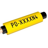 PO-06000DN4 - Профіль типу РО для проводу до 2,5 мм2, жовтого кольору (40 м)