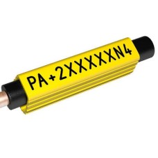 PA+20015AN4 - Маркувальна бірка типу РА+2 (2,5 - 16,0 мм2), жовтого кольору, L=15 мм (100 шт/пак)