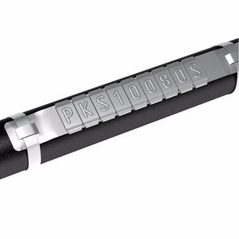 PKS10006PP.2 - Маркувальна бірка з нержавіючої сталі типу РKS (для тримачів типу PKS), напис "2" (50 шт/пак)