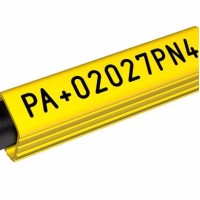 PA-02021AN4 - Маркувальна бірка типу РА-02 (0,2 - 1,5 мм2), жовтого кольору, L=21 мм (100 шт/пак)