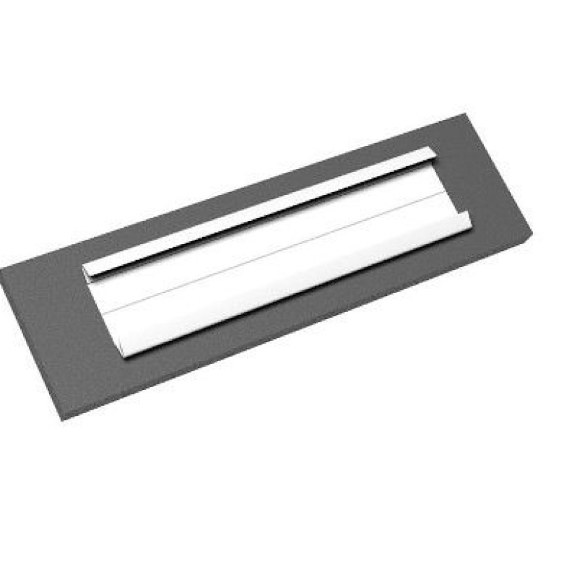 PS-20BPS - Профіль базовий самоклеючій типу PS чорного кольору (10 м)