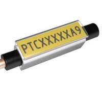 PTC10015A9 - Маркувальна бірка типу РТC1 (L=15 мм) під профіль-вкладиш для проводів від 0,4мм2 до 1,5 мм2, білого кольору (200 шт/пак)