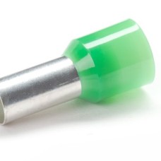 PEM-CEF1612G - INSULATED TUBE END 16mm2 x 12mm GREEN (100 pcs.)