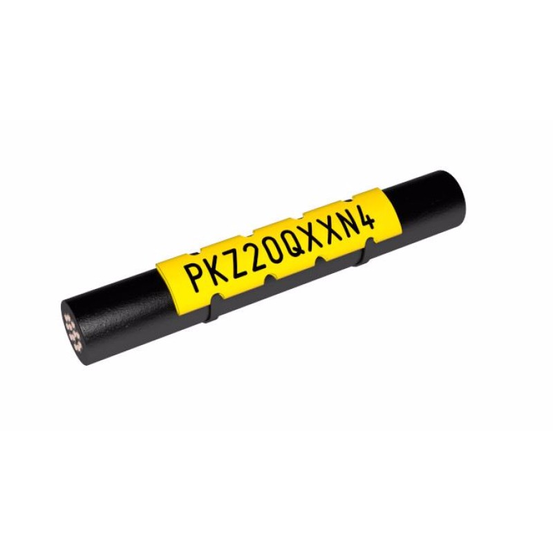PKZ20Q10DN4 - HALOGEN-FREE PROFILE PKZ 20 PERFORATED YELLOW (20 m.)