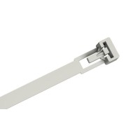 PKBR-30076-9 - OPENING CLAMPS 300 x 7.6 mm WHITE (100 pcs.)