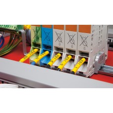 PHZ20024BN4 - Термоусаджувальна трубка типу PHZ (кругла в розрізі) D=2,4 мм/1,2 мм жовтого кольору (150 м)