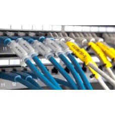 PM-10033AN - Прозора маркувальна бірка типу PM 10/33 для кабелю під хомути розміром 6х33 мм (100 шт/пак)