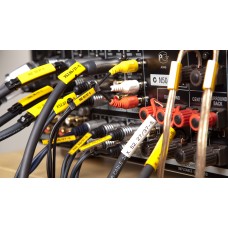 PM-10033AN - Прозора маркувальна бірка типу PM 10/33 для кабелю під хомути розміром 6х33 мм (100 шт/пак)