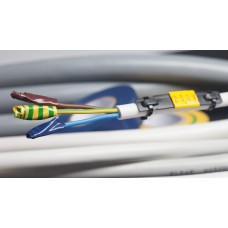 PK+20004AV09.0 - Маркувальна бірка типу РK (для тримачів типу POH та PKH), чорного кольору, напис 