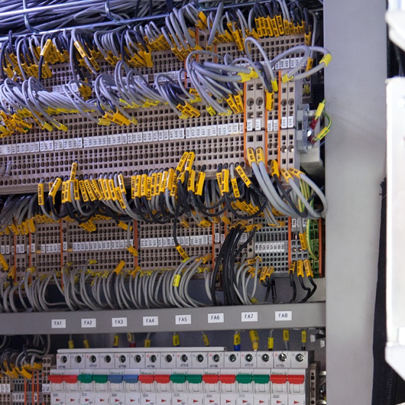 TX-96062PN9 - Маркування для клем 6,2 мм білого кольору (100 шт/пак)