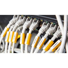 PP+04600SN4 - Профіль-вкладиш 4,6 мм для маркерів типу РТ та РМ, РТМ, жовтого кольору (17 м.)