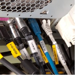 PLL20437S04 - Наліпки типу PLL поліестерові матові розміром 60х36 мм жовтого кольору на формате А4 (21 шт/арк)