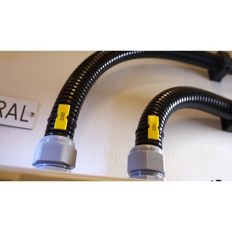 PKB-15076H-0 - CLAMPING BAND 150 x 7.6 mm BLACK (100 pcs.)