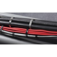 PKSLC70250AN16 - STEEL BAND 250 x 7 mm BLACK PLATED (100 pcs.)