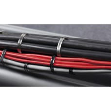 PKSLC70250AN16 - STEEL BAND 250 x 7 mm BLACK PLATED (100 pcs.)