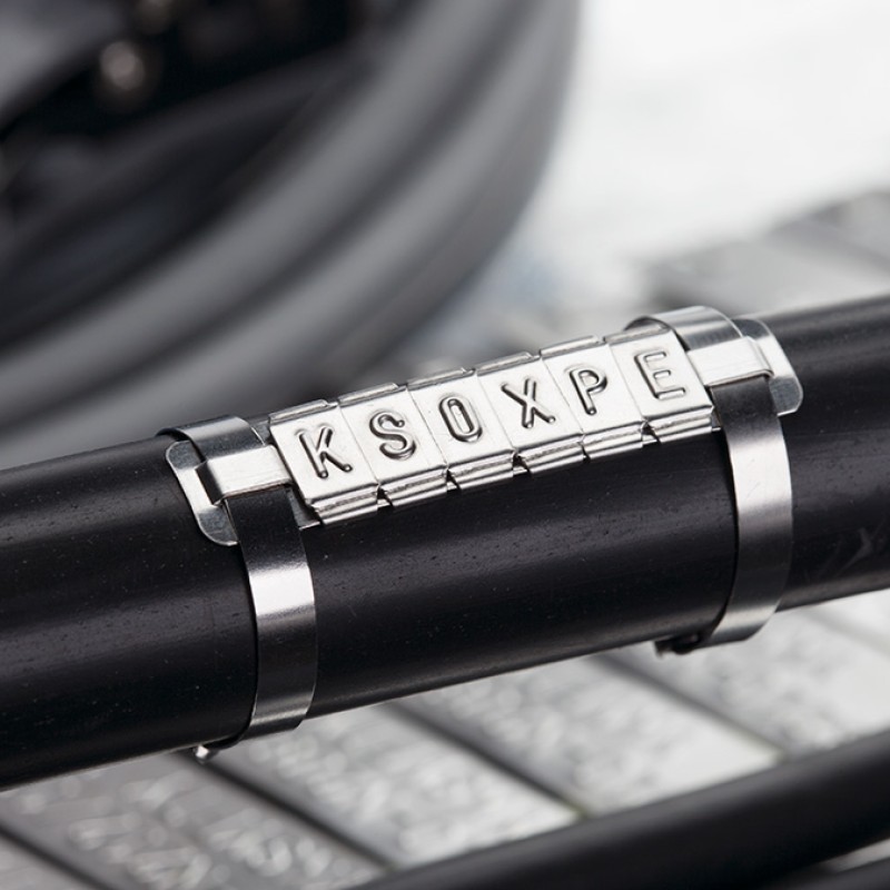 PKS10006PP.2 - Маркувальна бірка з нержавіючої сталі типу РKS (для тримачів типу PKS), напис "2" (50 шт/пак)