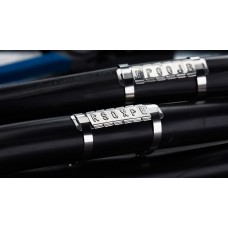 PKS10006PP.+ - Маркувальна бірка з нержавіючої сталі типу РKS (для тримачів типу PKS), напис 