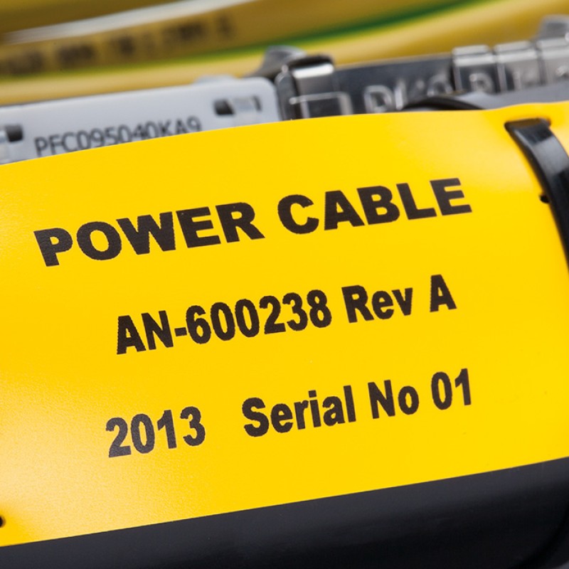 PPQ+19060DN4 - PROFILE PPQ+19 LENGTH 60 mm YELLOW (330 pcs.)