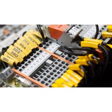 PA+02012AN4 - Маркувальна бірка типу РА+02 (0,2 - 1,5 мм2), жовтого кольору, L=12 мм (200 шт/пак)