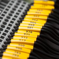 PA+20015AN4 - Маркувальна бірка типу РА+2 (2,5 - 16,0 мм2), жовтого кольору, L=15 мм (100 шт/пак)