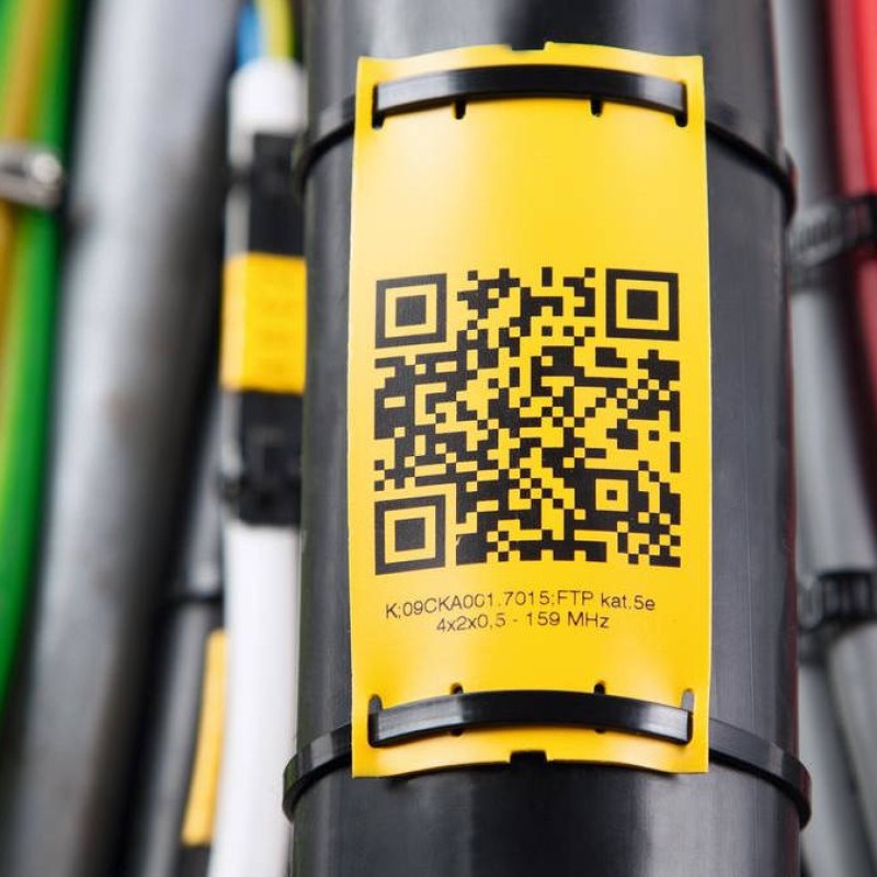 PPQ+19060DN4 - PROFILE PPQ+19 LENGTH 60 mm YELLOW (330 pcs.)