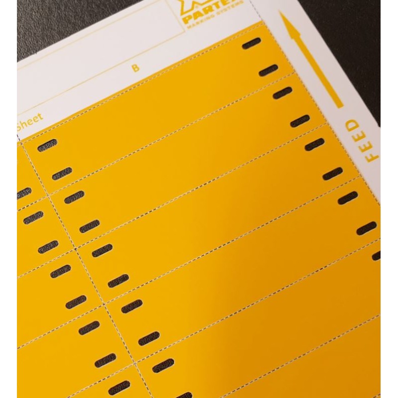 ACM1360KN9 - CABLE MARKER 13 x 60 mm WHITE 60 pcs./ARK. (10 arcs.)