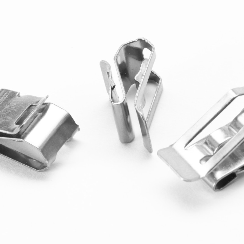 PKS1325EC304 - Тримач металевий на кромку 13-25 мм для кріплення сонячних кабелів 4-6 мм2 (100 шт/пак)