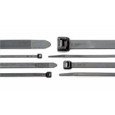 PKBS-100 - UV-RESISTANT CLAMPS 100 x 2.5 mm BLACK (100 pcs.)