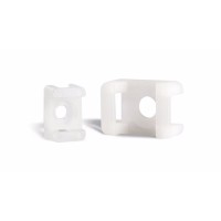 PKB-SM3-0 - SODLE HOLDER 23 x 16 mm BLACK (100 pcs.)