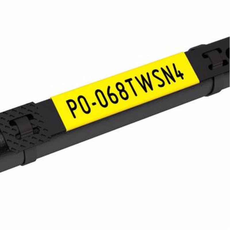 PO-068TWDN9 - Профіль типу РО для кабелів під тримачі типу POH та PKH, білого кольору (50 м)