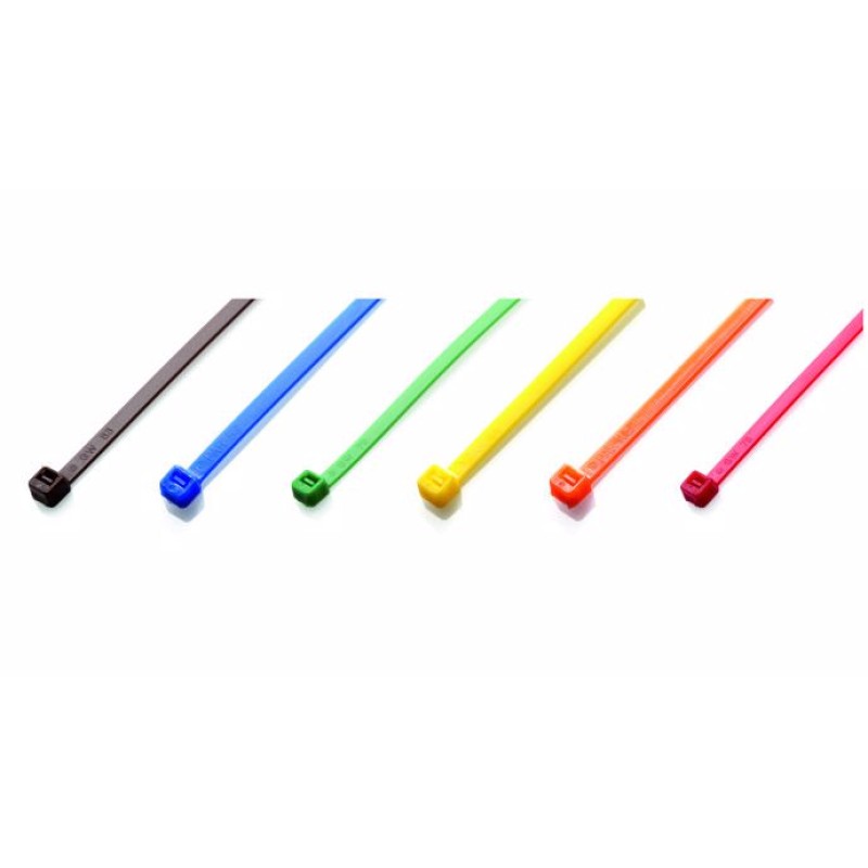 PKB-14036-2 - crimp band 140 x 3.6 mm RED (100 pcs.)