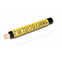 PWT2316055D4SM/3 - PWT SAMOLAMINING LABEL 23x55 mm (21x16 mm) YELLOW (2400 pcs.).