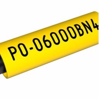 PO-06000DN4 - Профіль типу РО для проводу до 2,5 мм2, жовтого кольору (40 м)