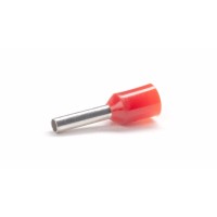 PEM-CEF1508G - INSULATED TUBE END 1.5mm2 x 8mm RED (100 pcs.)